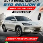 Brand new BYD Sealion 6 2025 electric SUV at MaxX Drive showroom in Clifton Karachi