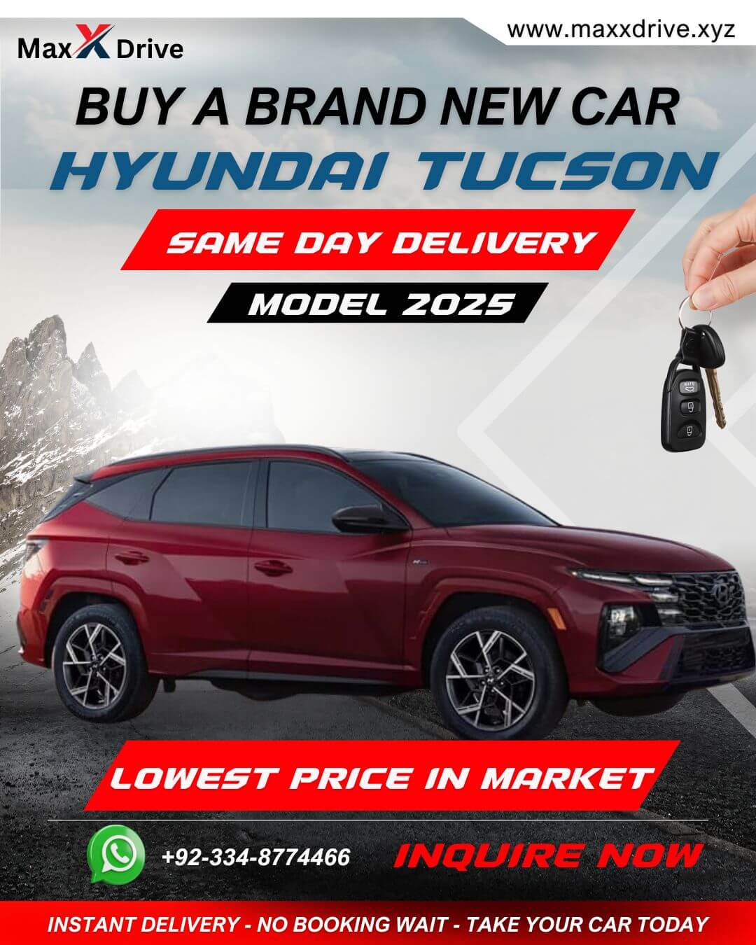 Brand New Hyundai Tucson 2025 For Sale In Karachi | MaxX Drive
